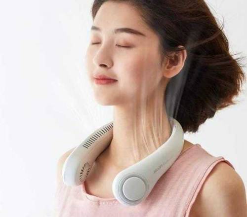 Mini Portable Rechargeable Neck Fan