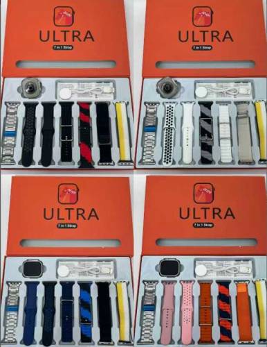 ultra watch with 7straps