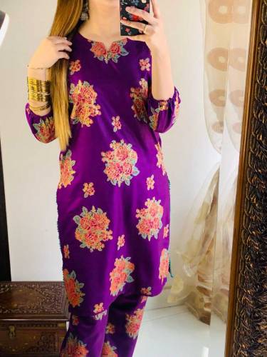 2pc dresss Arabic lown