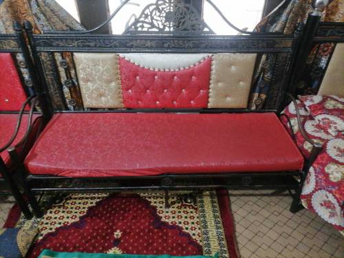 5 set of steel sofa..