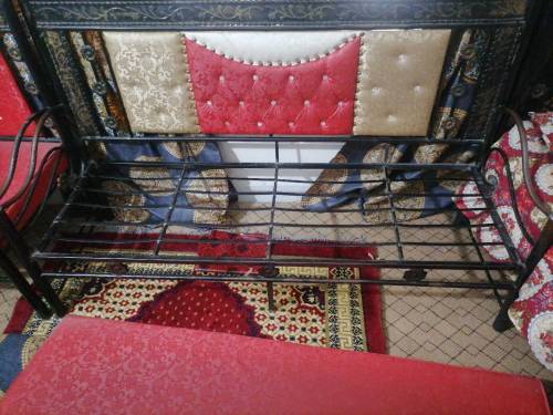 5 set of steel sofa..
