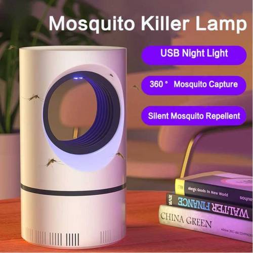 Mosquito Killer Round Lamp USB Mosquito Repellent LED Anti-Mosquito UV