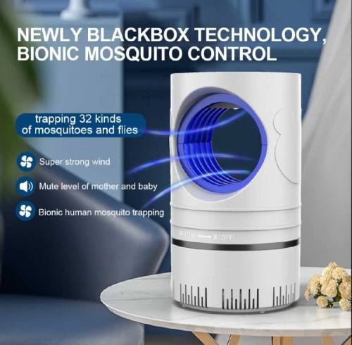 Mosquito Killer Round Lamp USB Mosquito Repellent LED Anti-Mosquito UV