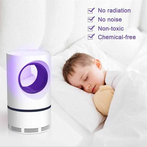 Mosquito Killer Round Lamp USB Mosquito Repellent LED Anti-Mosquito UV