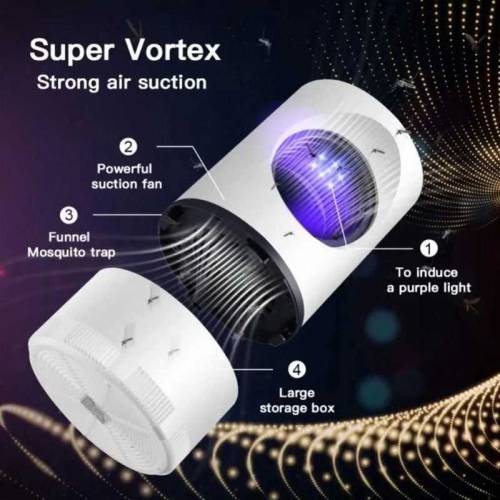 Mosquito Killer Round Lamp USB Mosquito Repellent LED Anti-Mosquito UV