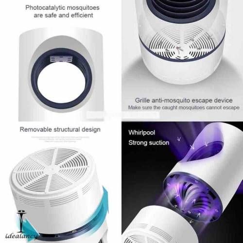 Mosquito Killer Round Lamp USB Mosquito Repellent LED Anti-Mosquito UV