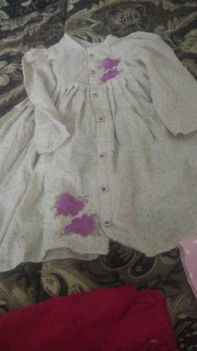 Handmade Branded clothes babies dress/frocks