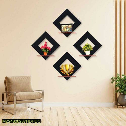 diomond wall hanging shevels , packs of 4
