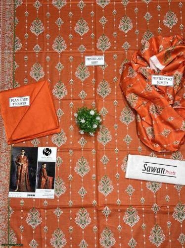 •  Fabric: Lawn•  Pattern: Printed•  Shirt Front - Pattern: Printed, D