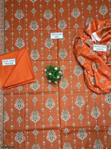 •  Fabric: Lawn•  Pattern: Printed•  Shirt Front - Pattern: Printed, D