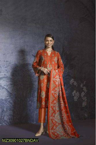 •  Fabric: Lawn•  Pattern: Printed•  Shirt Front - Pattern: Printed, D