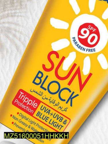 •  Material: Cream•  Product Type: UV Protectant Sunblock •  Product D