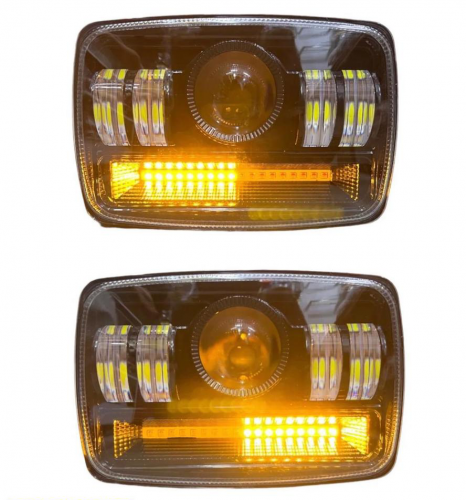 headlight with police light 125&70 bike 