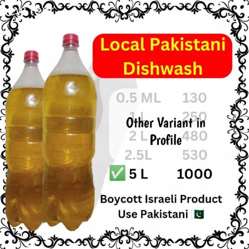 Best Quality Local Liquid Dishwash 5 Liter dishwash Home made