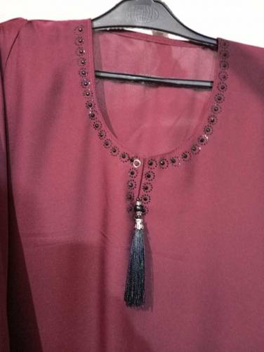 cutwork abaya bara gher 