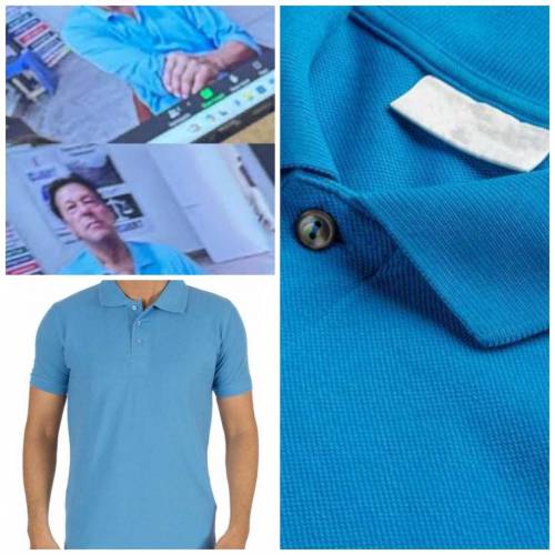 Imran Khan Viral 💙 shirt is available now. With free delivery charges.