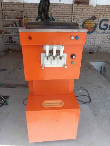 double flavour ice cream machine 