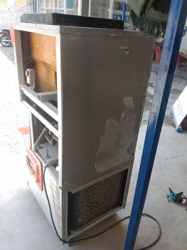 double flavour ice cream machine 