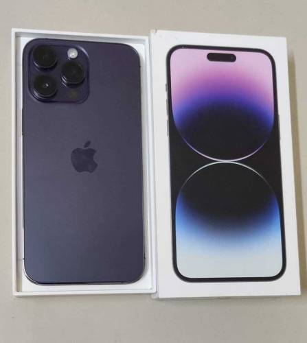 Iphone 14 pro max PTA approved box pack 256gb 03287090012 contact 