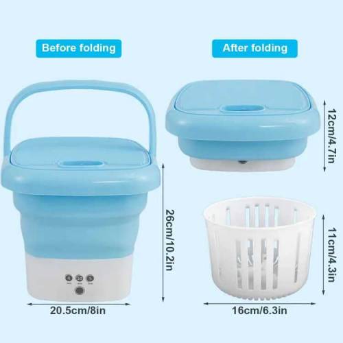 Portable Mini Folding Washing Machine Portable Mini Laundry Machine 