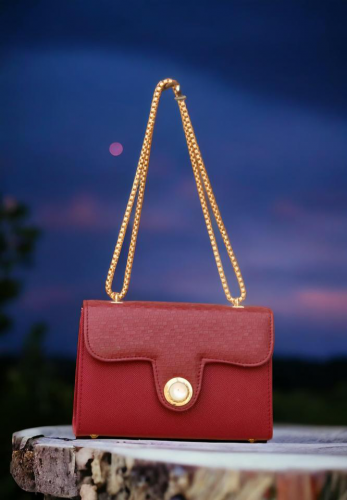 women's PU Leather top handle hand bag