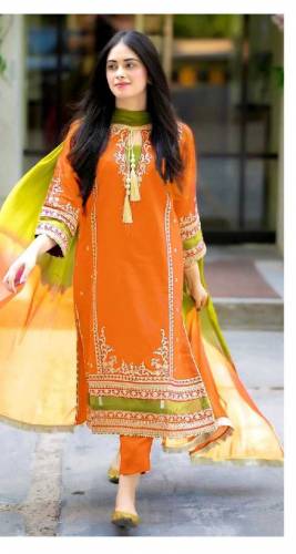 Omal 3pc embroidered suit