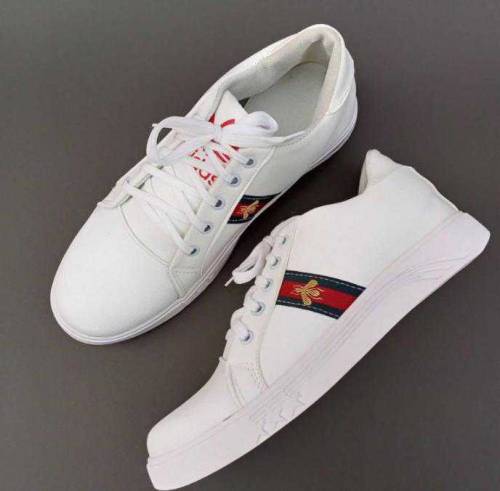 white colour shoes 