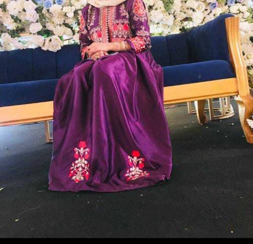 Embroidery Bunch Maxi With Emb Separate Koti 2Pcs