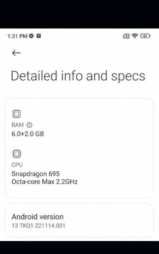 Redmi note 11pro 8/128 complete box 10/10 Mobile non pta