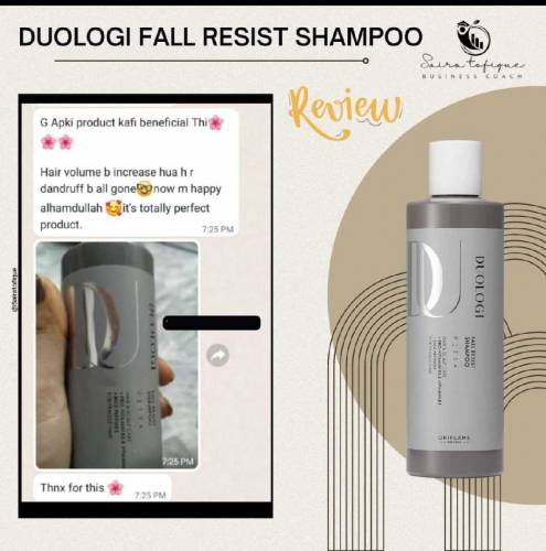 Best Anti hairfall shampoo visible in 2 washes. 