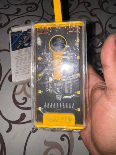 66W 20000mah callPOWER BANK WITH DUAL BATTERY FAST CHARGING WITH TORCH
