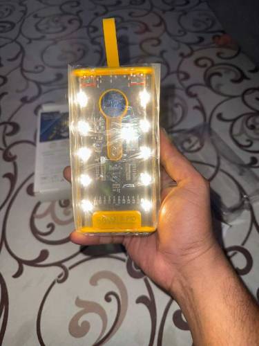 66W 20000mah callPOWER BANK WITH DUAL BATTERY FAST CHARGING WITH TORCH