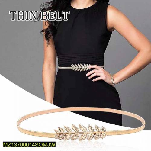 women alloy metal waist band 