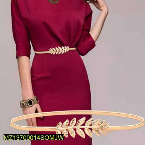 women alloy metal waist band 