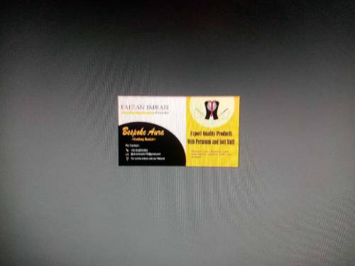 I will make customize Business Card 
