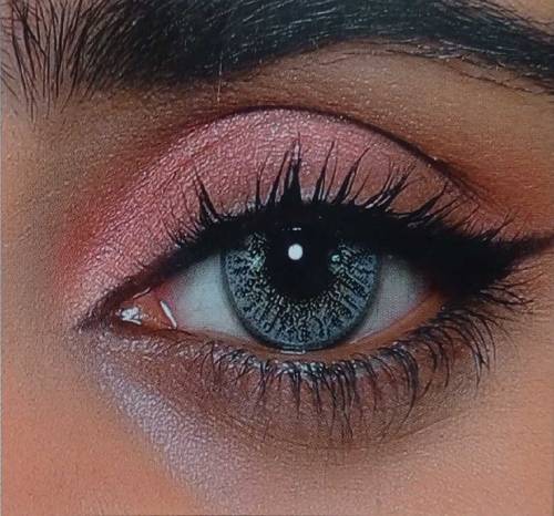 Gray Color Contact & Simple Lens 