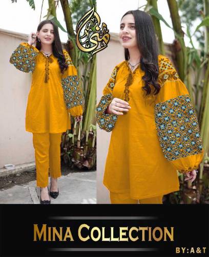 Embroidery Bunch Maxi With Emb Separate Koti 2Pcs