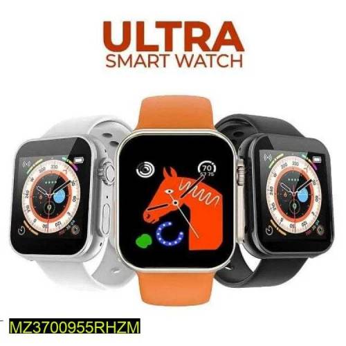 ultra watch •  Material: Metal Body + Silicone Strap•  Model Number: T