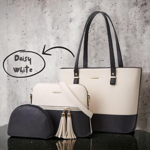 Women's Plain Leather Shoulder Bag