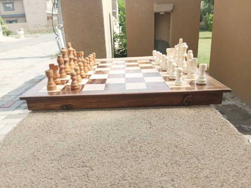 Wooden Chess, Handmade Chess, Chess For Sale.