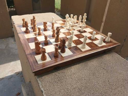 Wooden Chess, Handmade Chess, Chess For Sale.