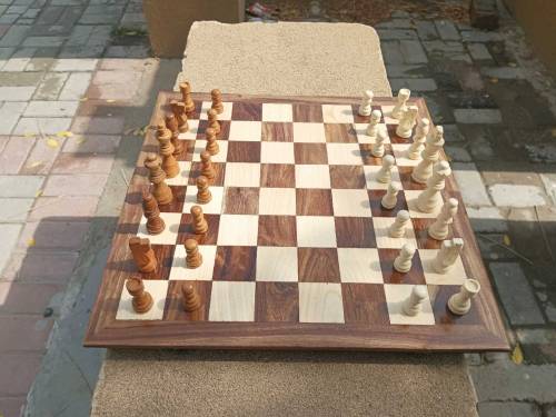 Wooden Chess, Handmade Chess, Chess For Sale.
