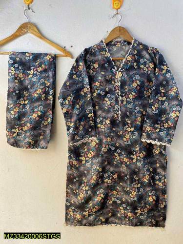 2piece stitch woman dress