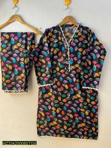 2piece stitch woman dress