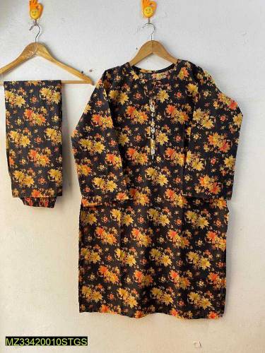 2piece stitch woman dress