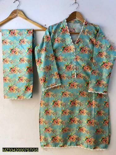 2piece stitch woman dress