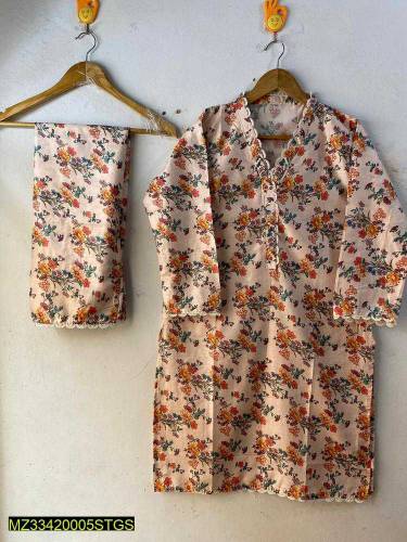 2piece stitch woman dress