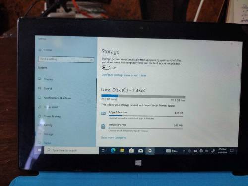 MICROSOFT SURFACE   WINDO 8 PRO