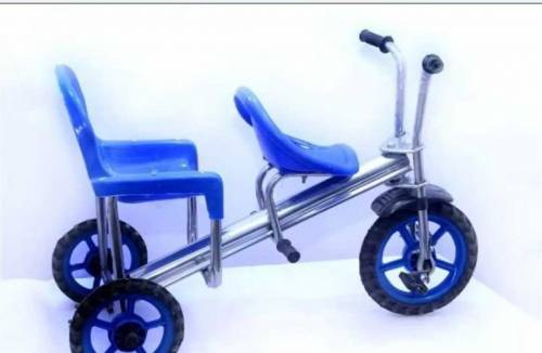 Kids Double Seat Tricycle 