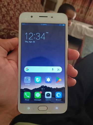 mobile oppo f1s no box only mobile finger print best mobile